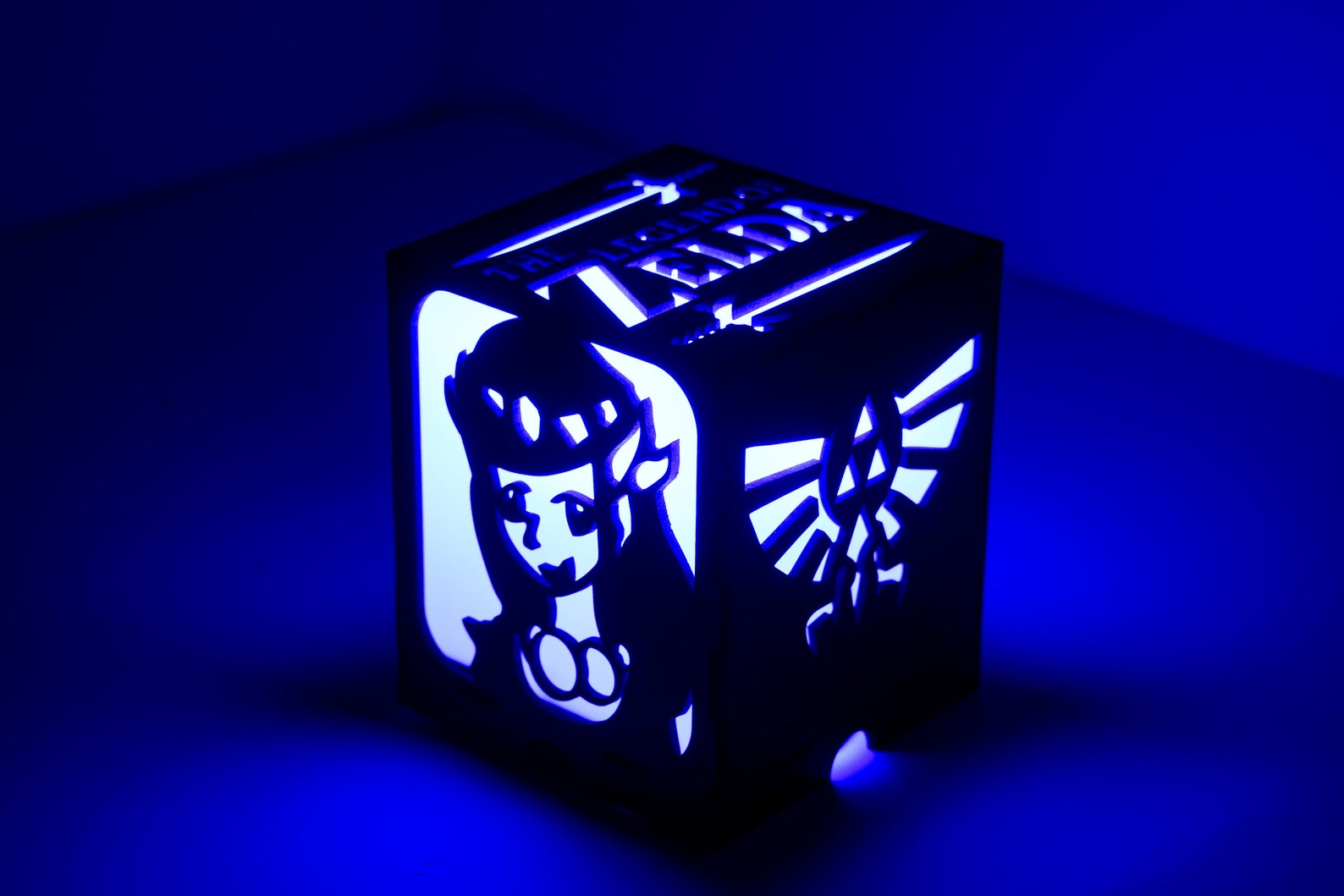 The Legends of Zelda Wooden Lantern Zelda Lightbox Video Etsy