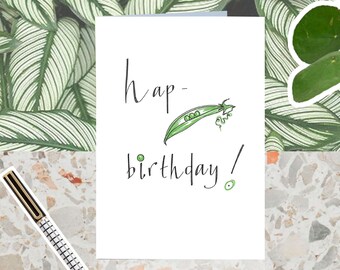 Happy Birthday Card, Simple birthday card for any age, Birthday card for friend, Funny Birthday card
