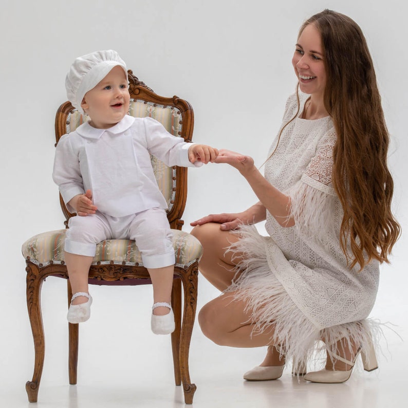 Baby Christening Suit | Boy Baptism Suit | Boys Baptism Outfit ...