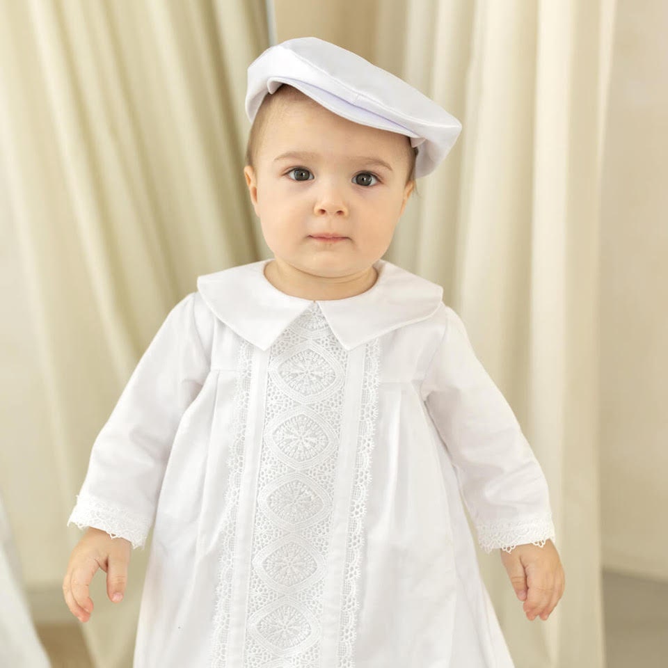 Christening & Baptism Gown for Baby Boy Blessing Gown Boy Etsy