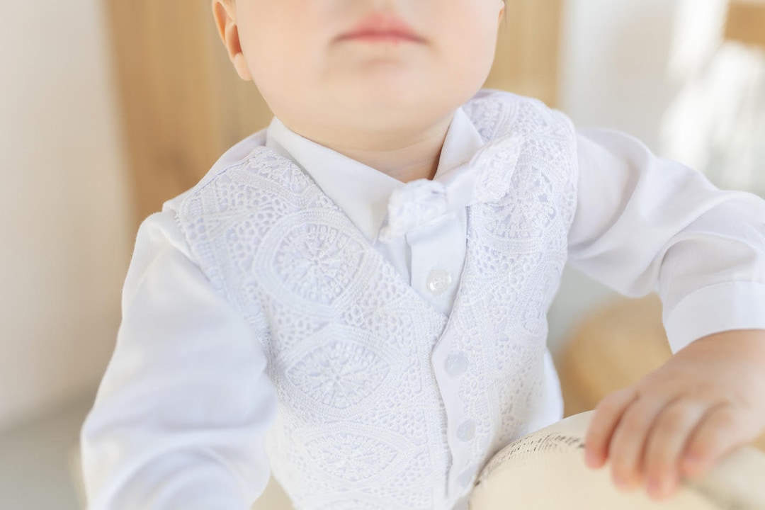 Baby Boy Baptism Outfit, Christening Boy Outfit, Handmade Baptism — free download
