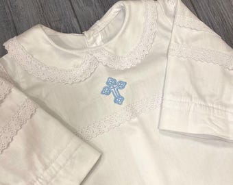 Christening Gown - Baptism Gown - Unisex Christening Gown - Unisex Baptism Gown - Boys and Girls Baptism Gown