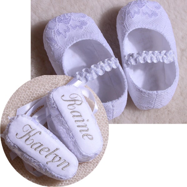 Baptism Gift Boy | Baby Baptism Shoes | Personalized Baptism Booties | Christening Socks