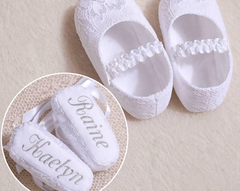 Baptism Gift Boy | Baby Baptism Shoes | Personalized Baptism Booties | Christening Socks