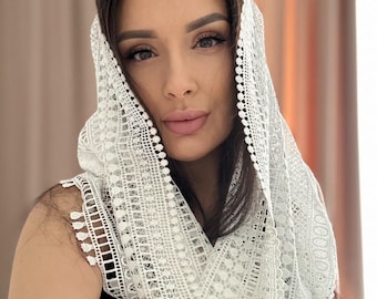 mantilla veil, catholic chapel veil, church veil, veils for church white, church mantilla