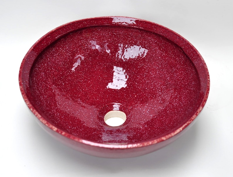 Handmade Ceramic Sink/hand Painted Ceramic/bathroom Etsy