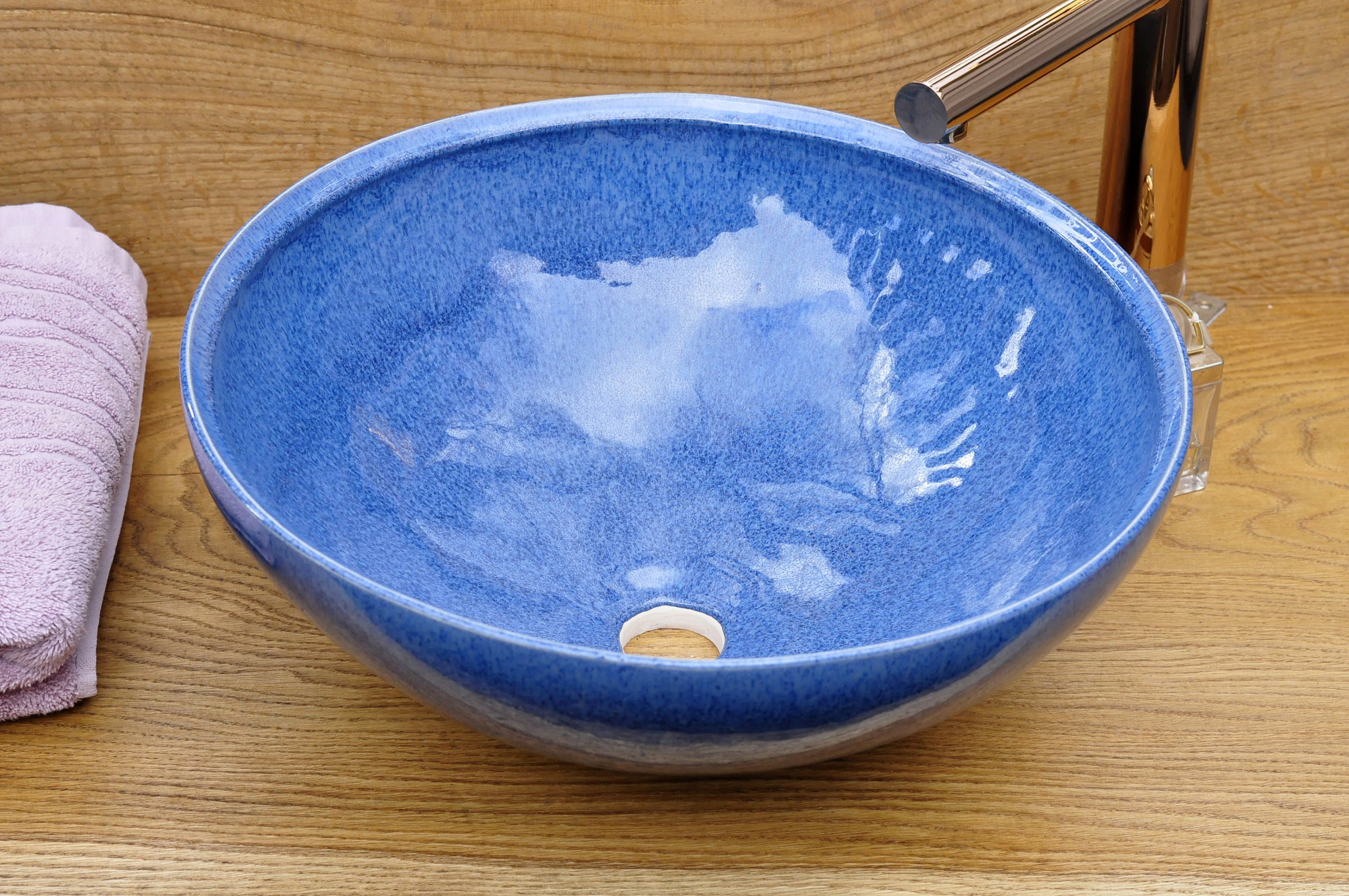 Ceramic Sink/waschbecken/vessel Sink/bathroom Sink Aquamarin Etsy