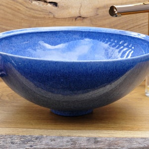 Ceramic Sink/Waschbecken/Vessel Sink/Bathroom Sink - Aquamarin