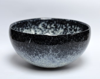 Ø 25 cm Small Ceramic Sink/Waschbecken/Vessel Sink/Bathroom Sink - Polar Night