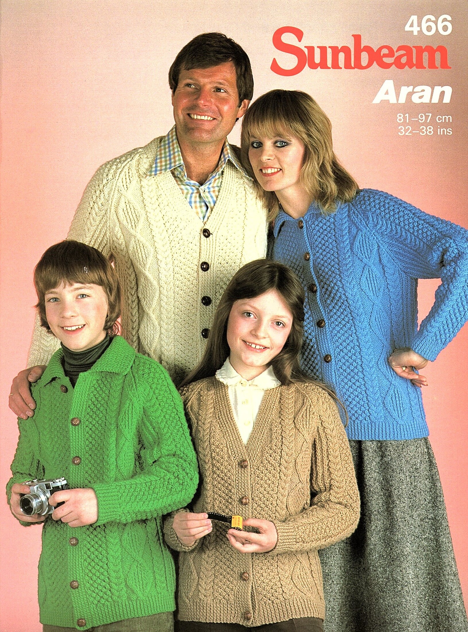 Sunbeam aran knitting patterns sale