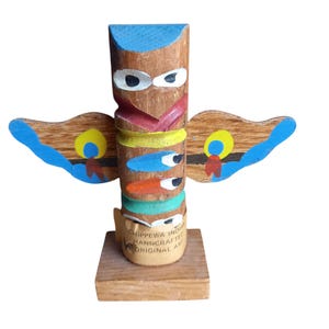 Chippewa Totem Pole - Etsy