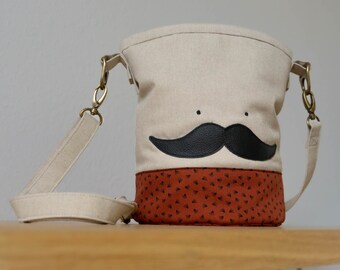 "Maurice" PROJECTBAG, Axelväska, Hantverksväska, Projektväska för Syentusiaster och DIY-projekt