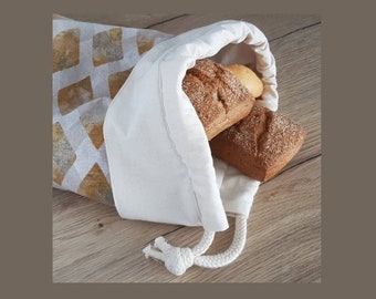 BRUTUS broodzak, broodjeszak, bakwaren, boodschappentas/tas voor de milieubewuste ochtendmens