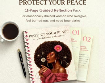 Paquete de reflexión "Protege tu paz" / Límites, protección energética (Descarga digital)