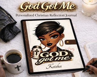 Diario Cristiano para Mujeres / Diario Personalizado de Fe y Reflexión (Hecho a Medida)