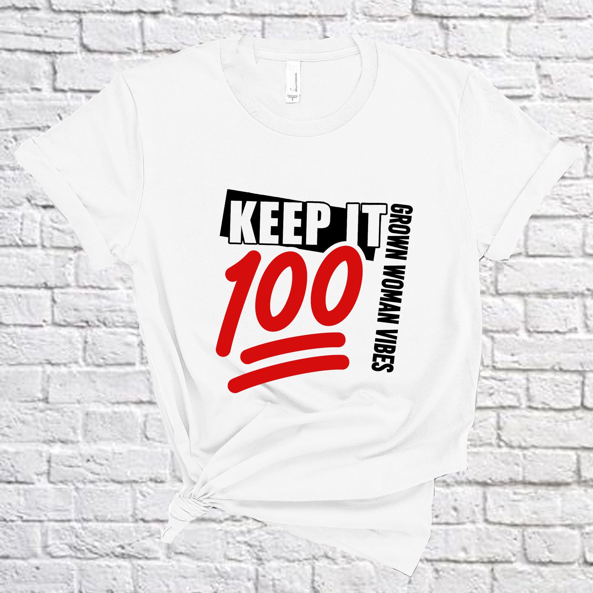 Keep It 100 t shirt keep it 100 keep it 100 tee keep it | Etsy