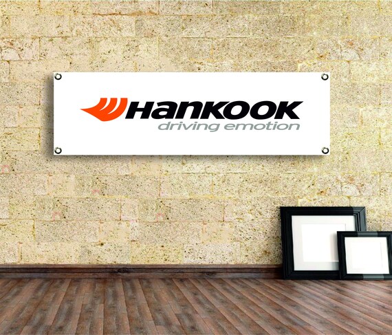 Hankook Vinyl Banner Garage Shop Mancave Sign Adversting Flag Poster