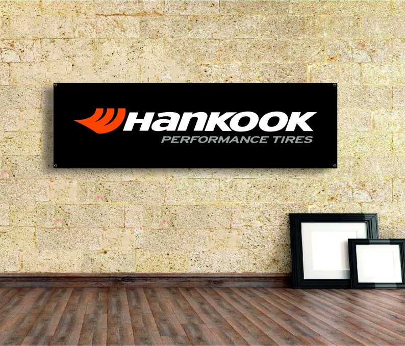 Hankook tires Logo Banner VinylGarage Signoffice or Etsy