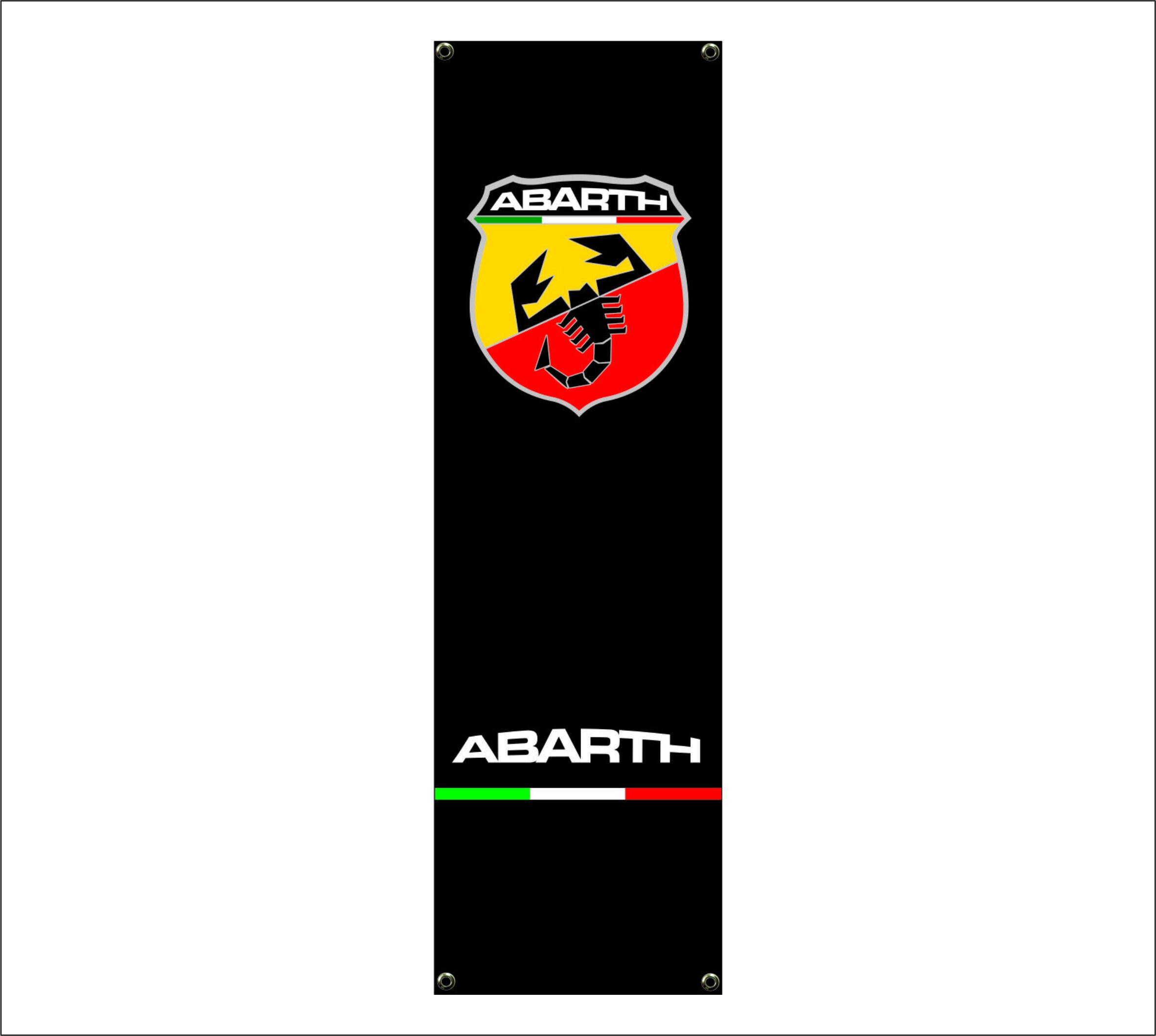 ABARTH Logo Banner Vinyl Garage Zeichen Büro oder Showroom Etsy