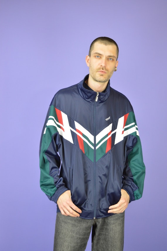 Graphic track best sale jacket