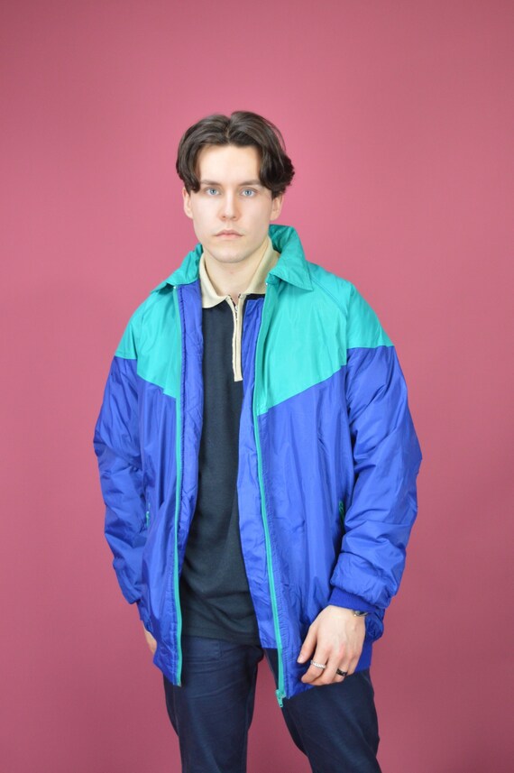 Chaqueta vintage de dos colores J278 - Etsy España