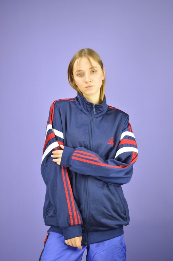 womens blue adidas jacket