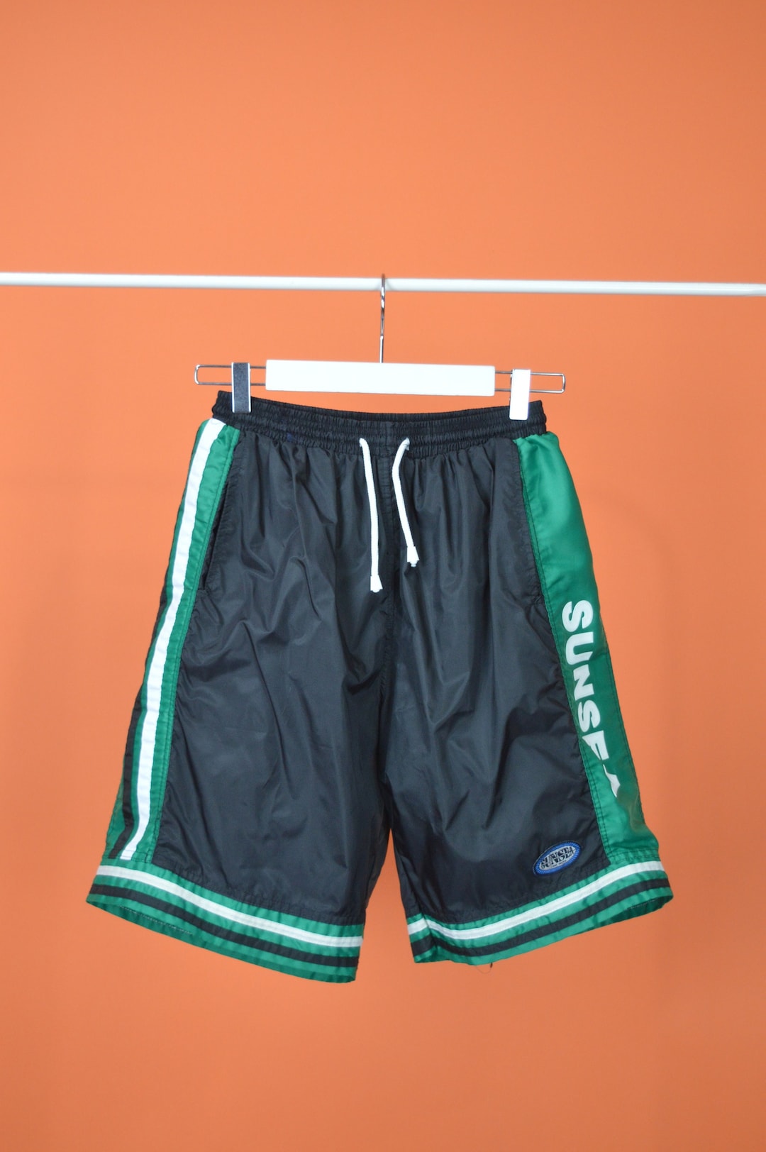 Vintage Black Sports 80s Shorts for Men {S185} - Etsy