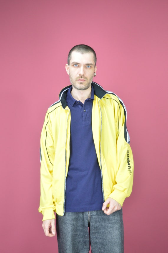 Vintage Yellow UMBRO Sports Track Jacket TJ141 - Etsy Canada