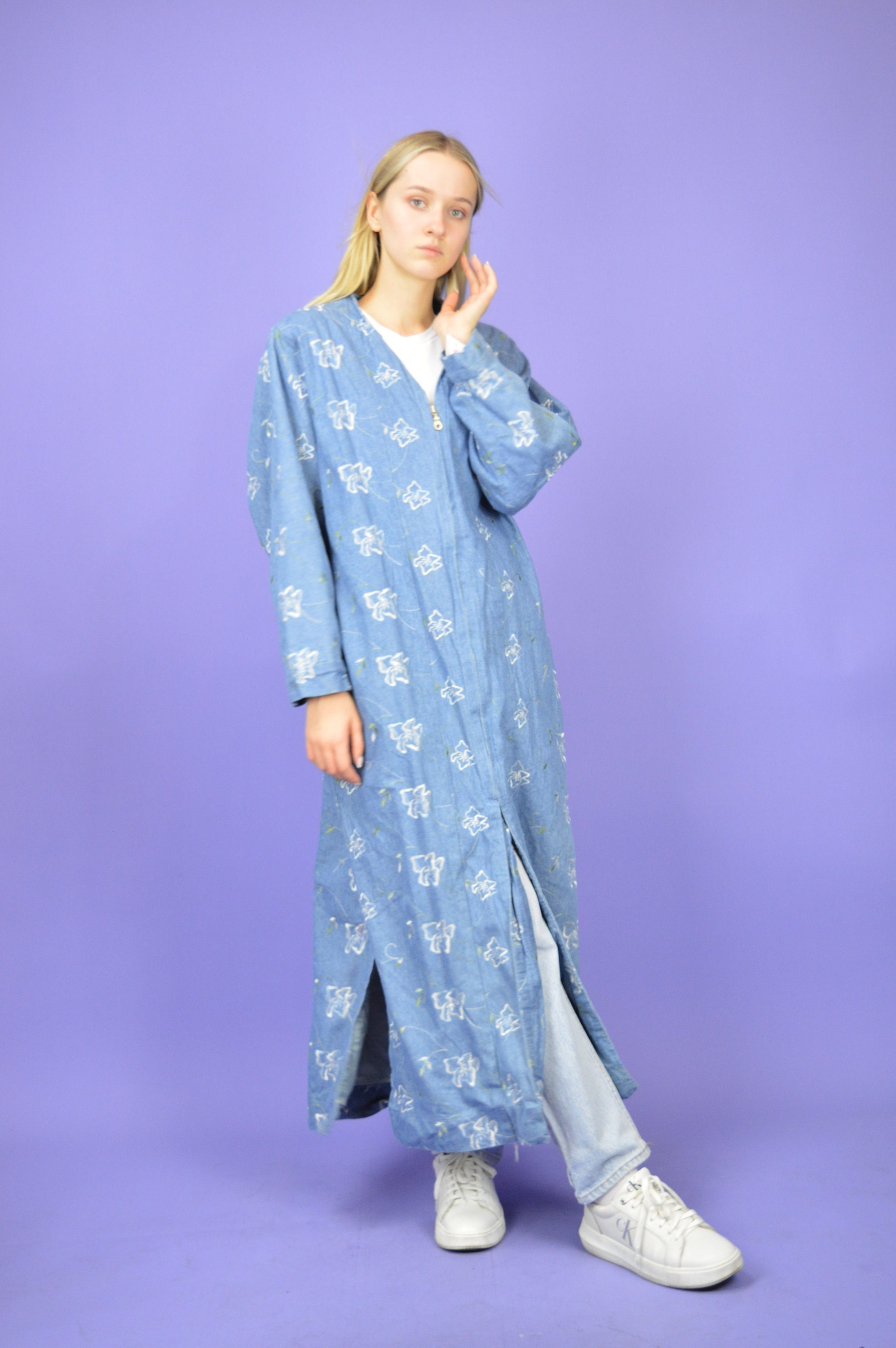 Vintage SoutiencollarCoat 80’s Vtg 80s Blouse Top Long Sleeve Decorative Front Closure