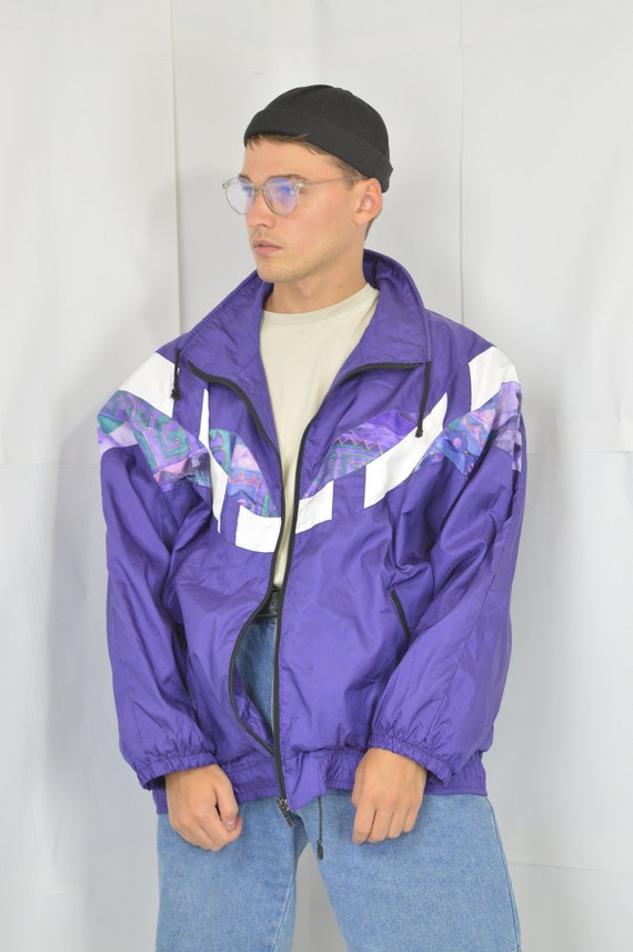 Purple Graphic Track Jacket TJ4 - Etsy