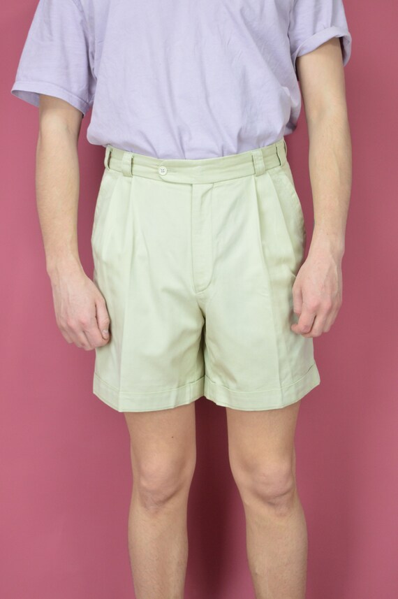 Vintage Beige Classic Shorts {S307} - Etsy