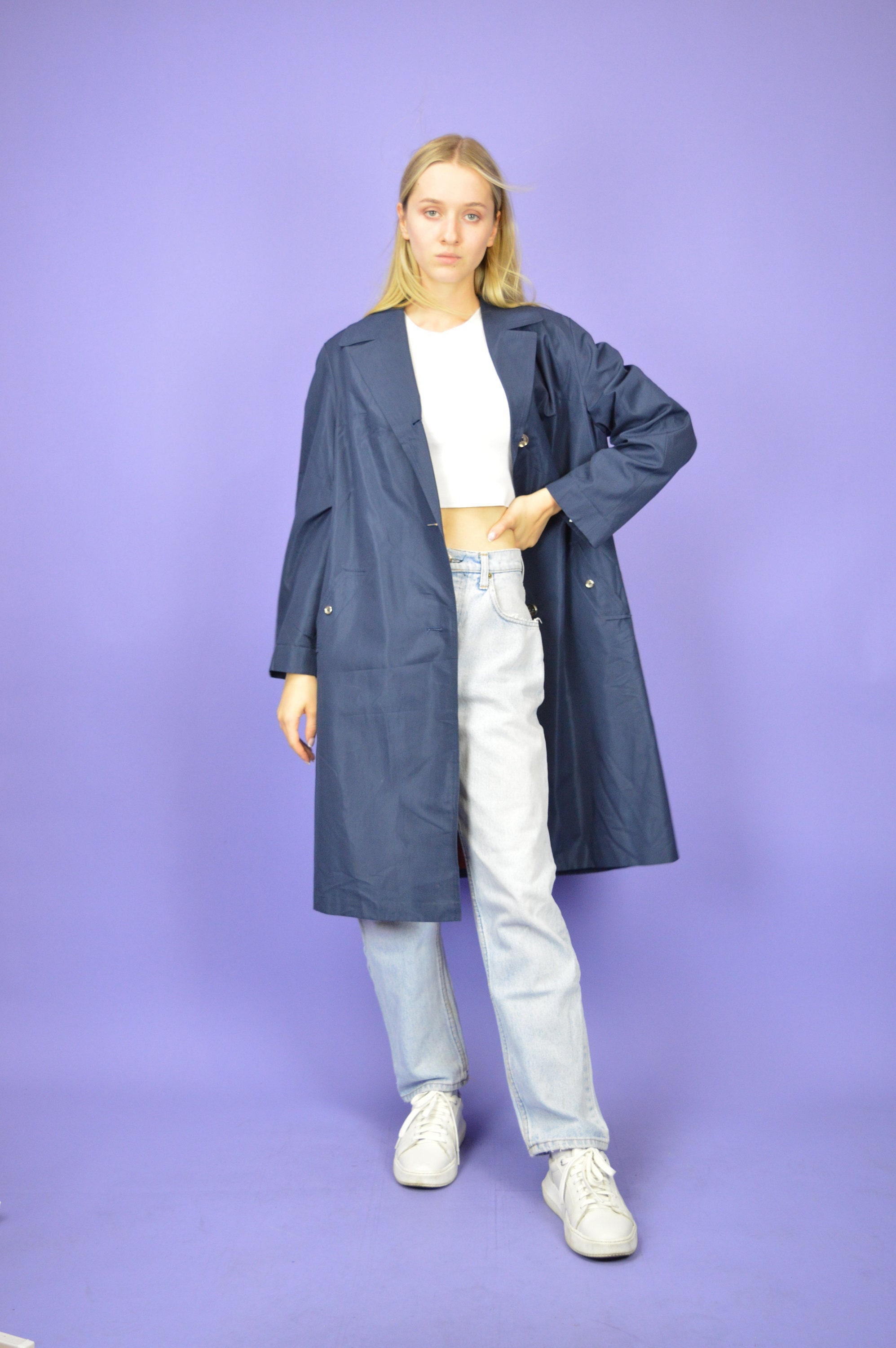 ジャケット・アウター 80s Vintage Classic Super Long Coat. s-l1200.png