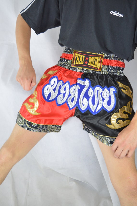 Vintage multicolour rave sports boxing festival sh