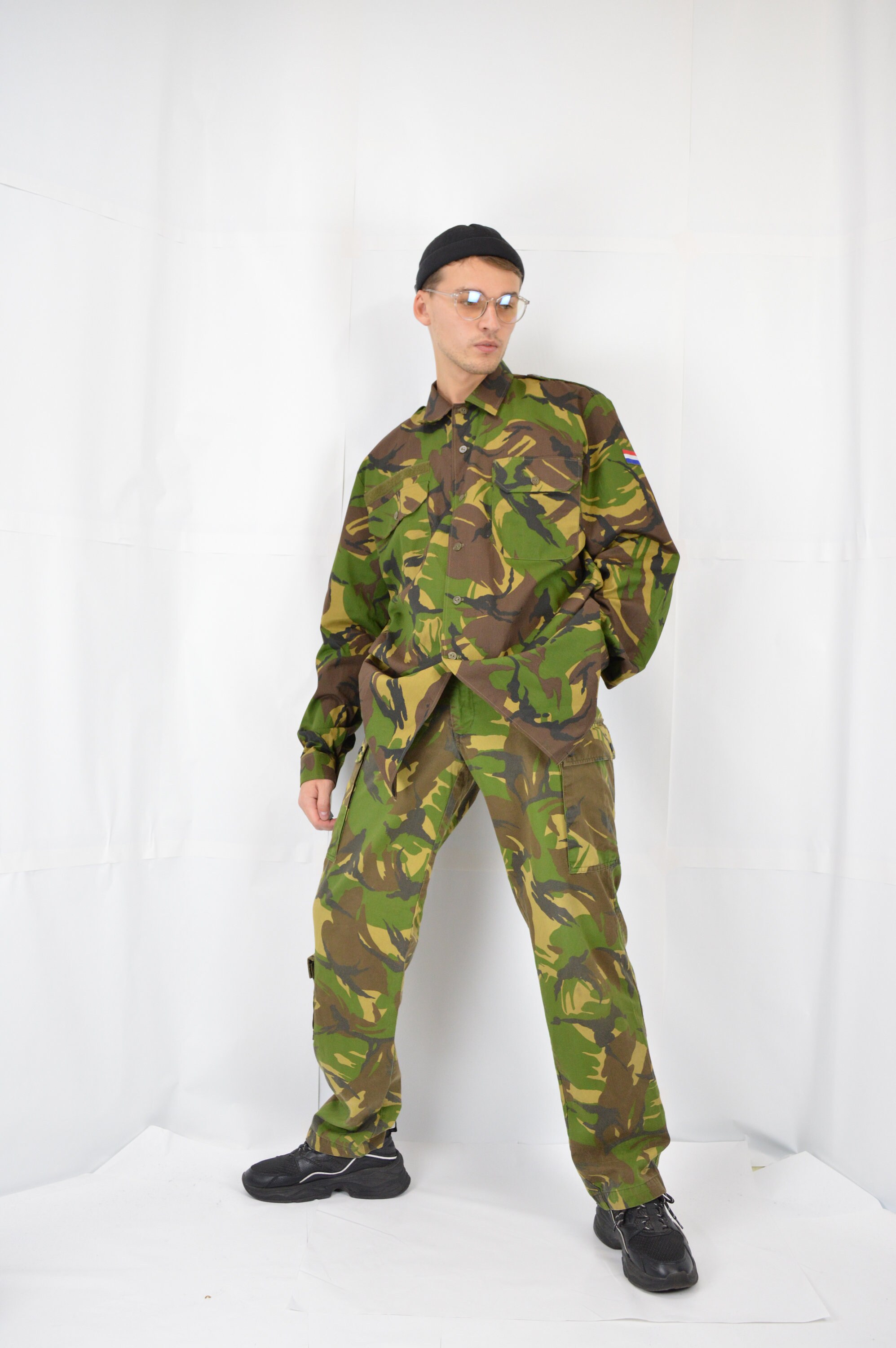 Vintage Camouflage Military Army Rave Two Piece Tracksuit {S5} - Etsy