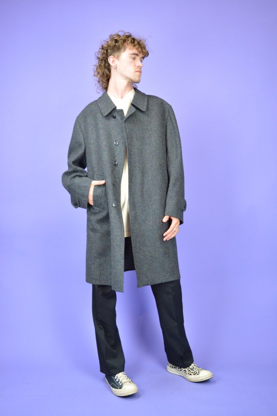80s-90s ユーロvintage ウールコート キルティングライナー付 80s-90s ユーロvintage ウールコート キルティングライナー付 【公式通販】
