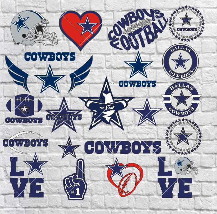 Download Dallas Cowboys svg Dxf Eps Png Cut File Pack Download | Etsy
