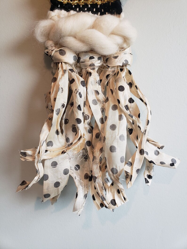 Black and Gold Wall Hanging Black and Gold Wall Art Mini Etsy