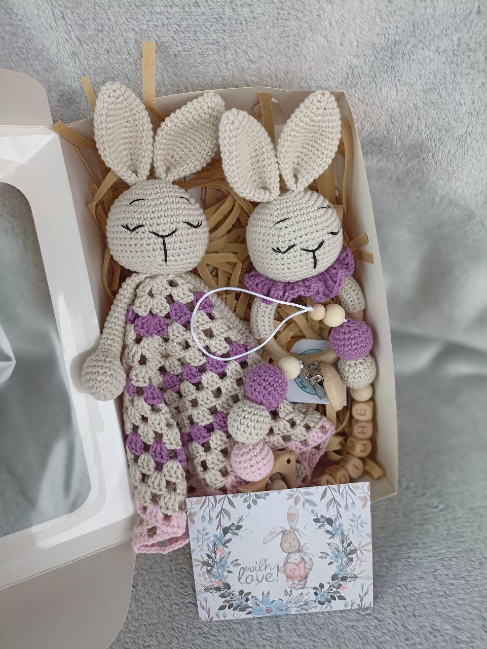 Crochet Kit Bunny, Craft Set for Adults, Amigurumi Set, Crochet Kit Beginner,  Learn to Crochet Set, Christmas Gift, Birthday Gift for Friend 