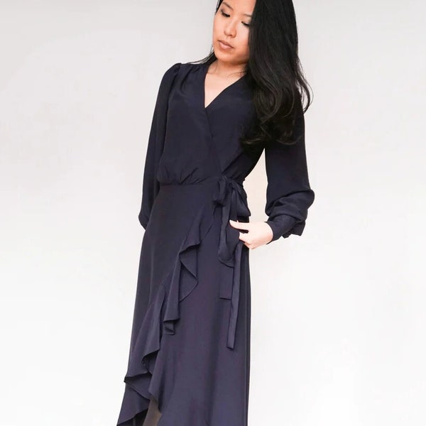 Wrap dress Joline | digital sewing pattern | Gr. 32-48
