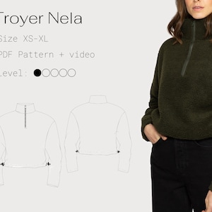 Troyer | digital pattern with video tutorial | size 32-48
