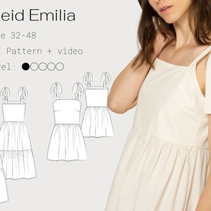 dress | digital pattern with video tutorial | sizes 32-48