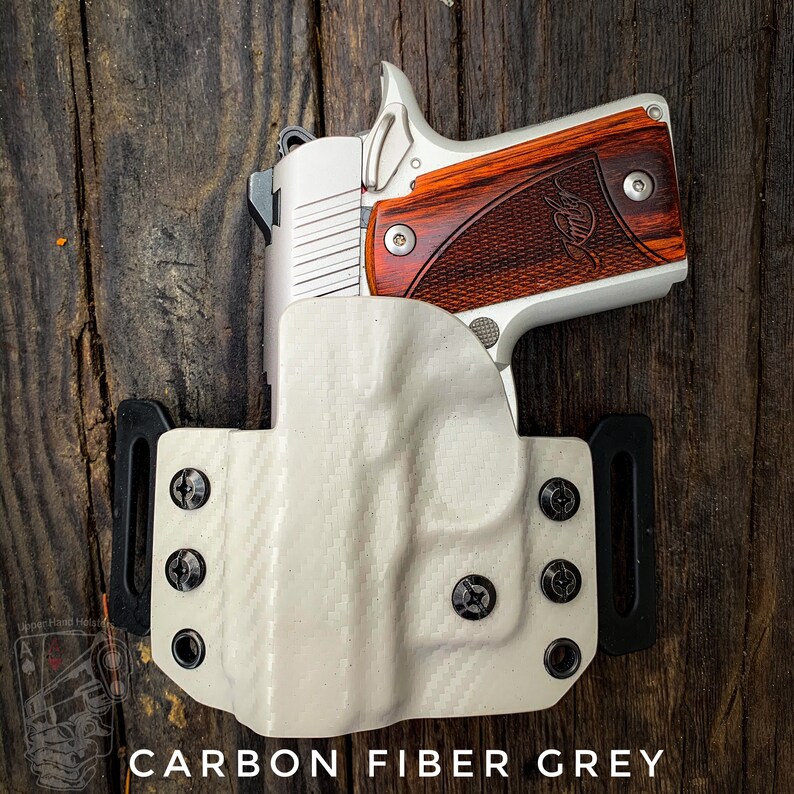 OWB Holster for 1911s and Kimber Left Handed Etsy