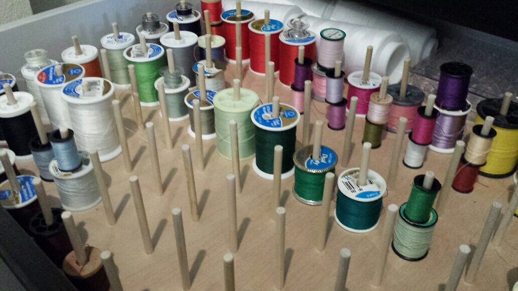 Large Size Sewing Thread And Bobbin Organizer Etsy
