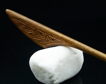 Armenian Hair Stick, Long Hair Wood Chopstick