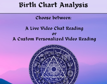 Birth Chart Analysis Reading with Your Very Own Personal Astrologer