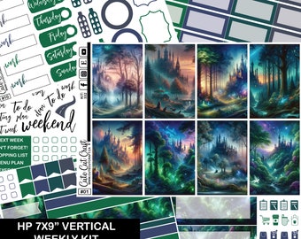 Weekly Sticker Kit || Mystical Journey || Classic Happy Planner Vertical