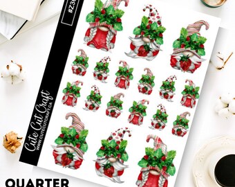 Gnome Planner Stickers || Strawberry Gnomes