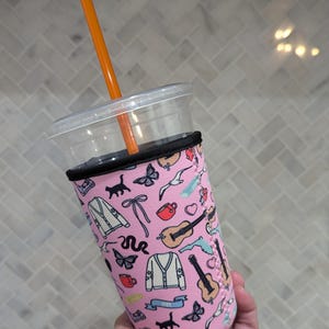Swiftie TS Coffee Sleeve || Coffee Sleeve || Drink Cozie || Swiftie Girl Fan Coffee Sleeve | Drink Holder || Coffee Lover Swiftie Gift