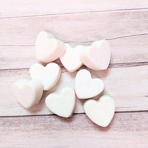 Heart Shaped Soy Wax Melts Tarts - Set of 12