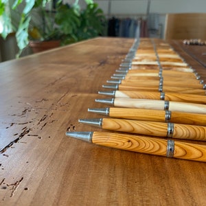 Ballpoint pen personalized, handcrafted from wood image 9